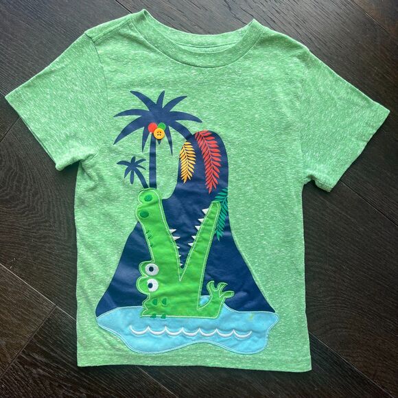 Alligator Applique Tee - Picture 1 of 4